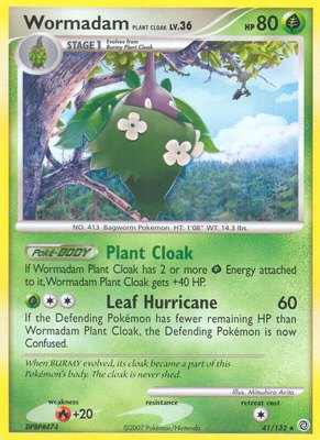 Wormadam Plant Cloak, Secret Wonders