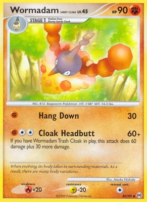 Wormadam Sandy Cloak, Arceus