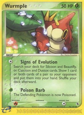 Wurmple, EX Ruby and Sapphire