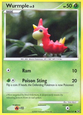 Wurmple, Platinum
