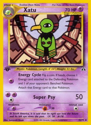Xatu, Neo Discovery