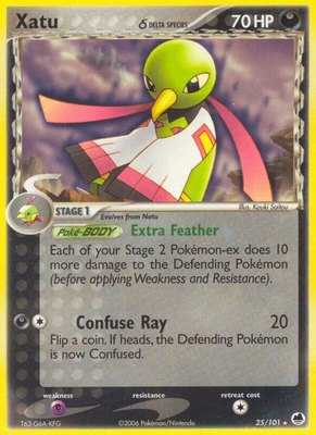 Xatu (Delta Species), EX Dragon Frontiers