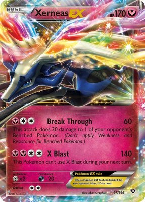 Xerneas EX, XY Base Set