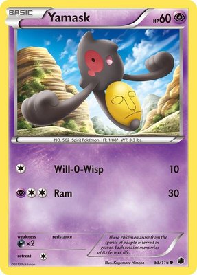 Yamask (55), Plasma Freeze