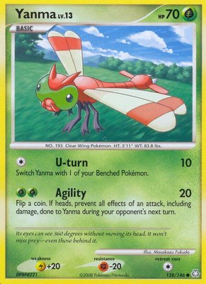 Yanma, Legends Awakened