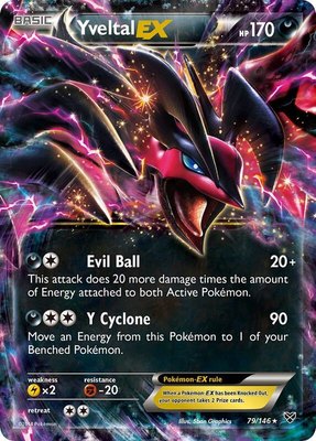 Yveltal EX, XY Base Set