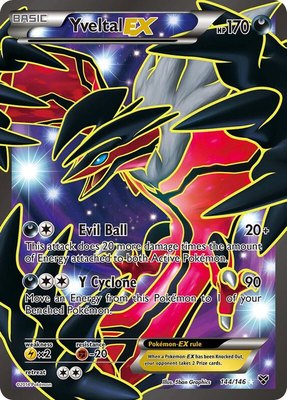 Yveltal EX (144 Full Art), XY Base Set