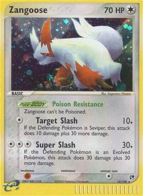 Zangoose, EX Sandstorm