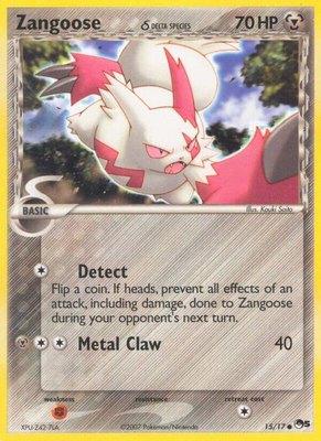 Zangoose (Delta Species), POP Series 5