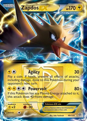 Zapdos EX (Team Plasma), Plasma Storm
