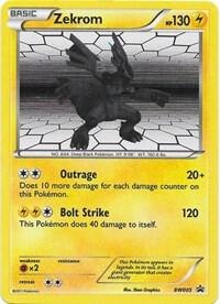 Zekrom, Black and White Promos