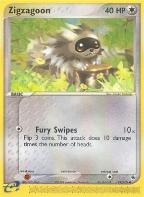 Zigzagoon, EX Ruby and Sapphire