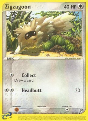 Zigzagoon, EX Sandstorm