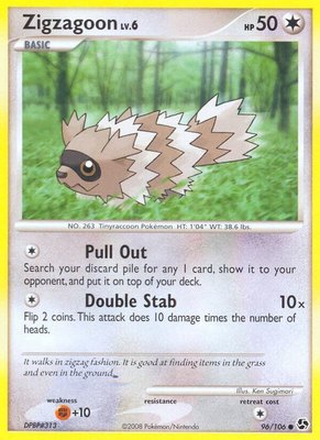 Zigzagoon, Great Encounters