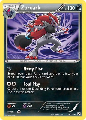 Zoroark, Black and White