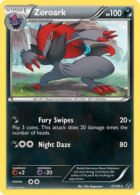 Zoroark, Emerging Powers
