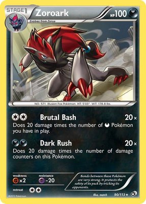 Zoroark, Legendary Treasures