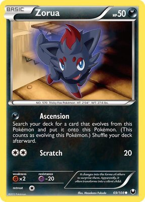 Zorua (69), Dark Explorers
