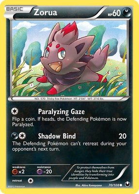 Zorua (70), Dark Explorers