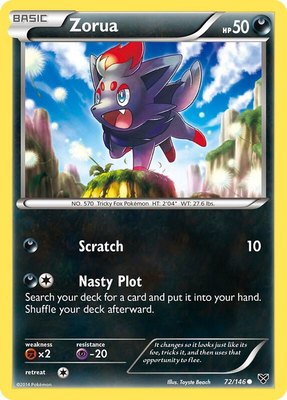 Zorua, XY Base Set