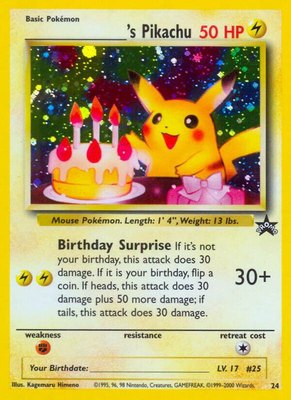 ______'s Pikachu, WoTC Promo