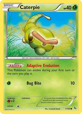 Caterpie, XY - Flashfire