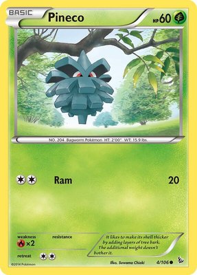 Pineco, XY - Flashfire