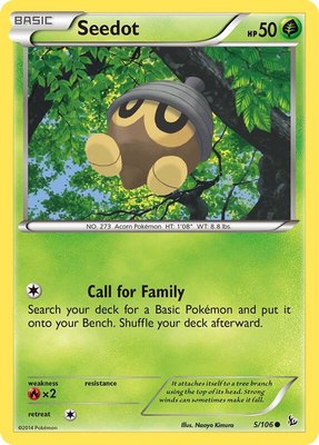 Seedot, XY - Flashfire