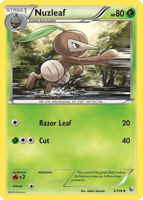 Nuzleaf, XY - Flashfire