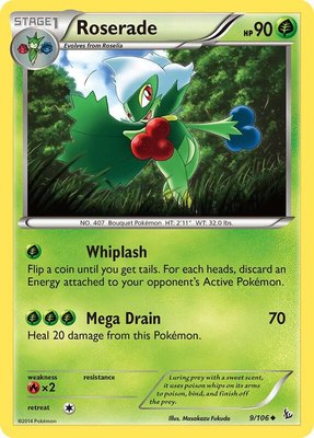 Roserade, XY - Flashfire