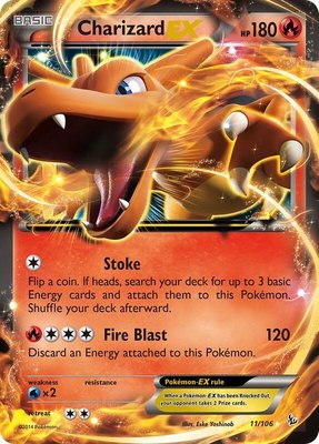 Charizard EX (11), XY - Flashfire