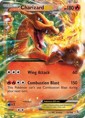 Charizard EX (12), XY - Flashfire
