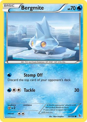 Bergmite, XY - Flashfire