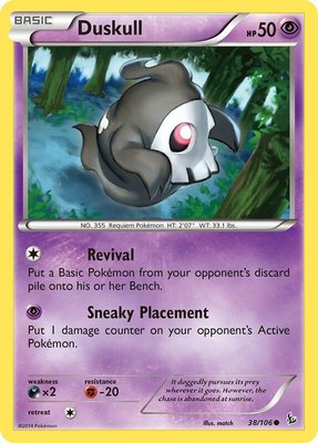 Duskull, XY - Flashfire