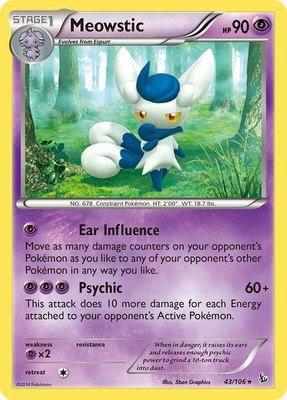 Meowstic, XY - Flashfire