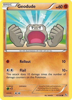 Geodude, XY - Flashfire