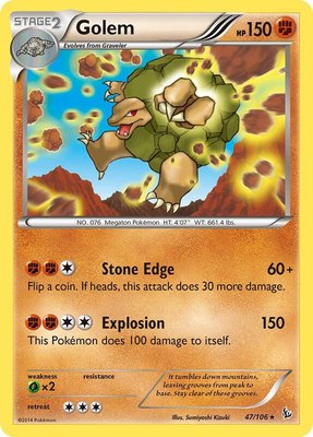 Golem, XY - Flashfire