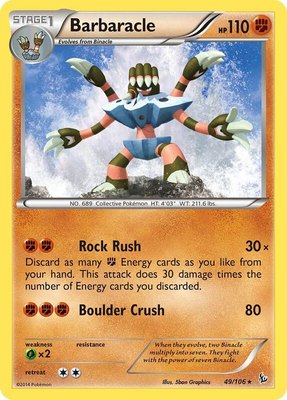 Barbaracle, XY - Flashfire