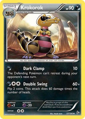 Krokorok, XY - Flashfire