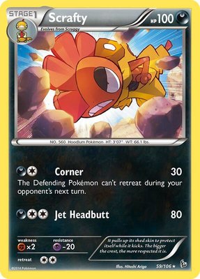 Scrafty, XY - Flashfire