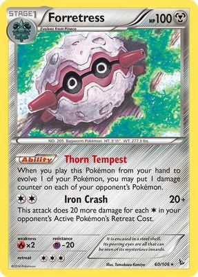 Forretress, XY - Flashfire
