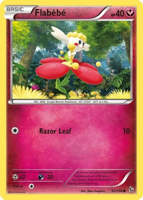 Flabebe (63), XY - Flashfire