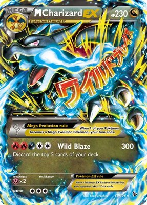 M Charizard EX (X), XY - Flashfire