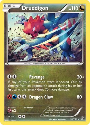 Druddigon, XY - Flashfire