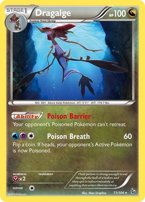 Dragalge, XY - Flashfire