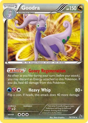 Goodra, XY - Flashfire