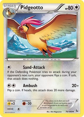 Pidgeotto, XY - Flashfire