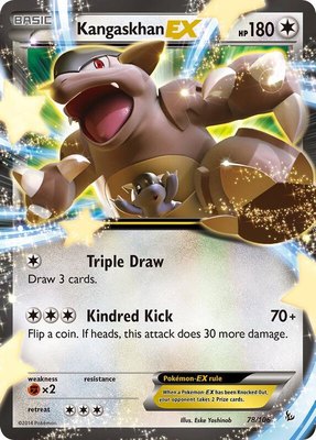 Kangaskhan EX, XY - Flashfire