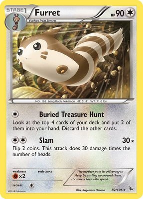 Furret, XY - Flashfire