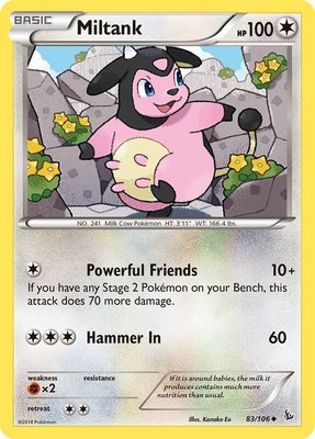 Miltank, XY - Flashfire